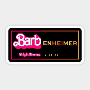 barbenheimer // 2023 Sticker